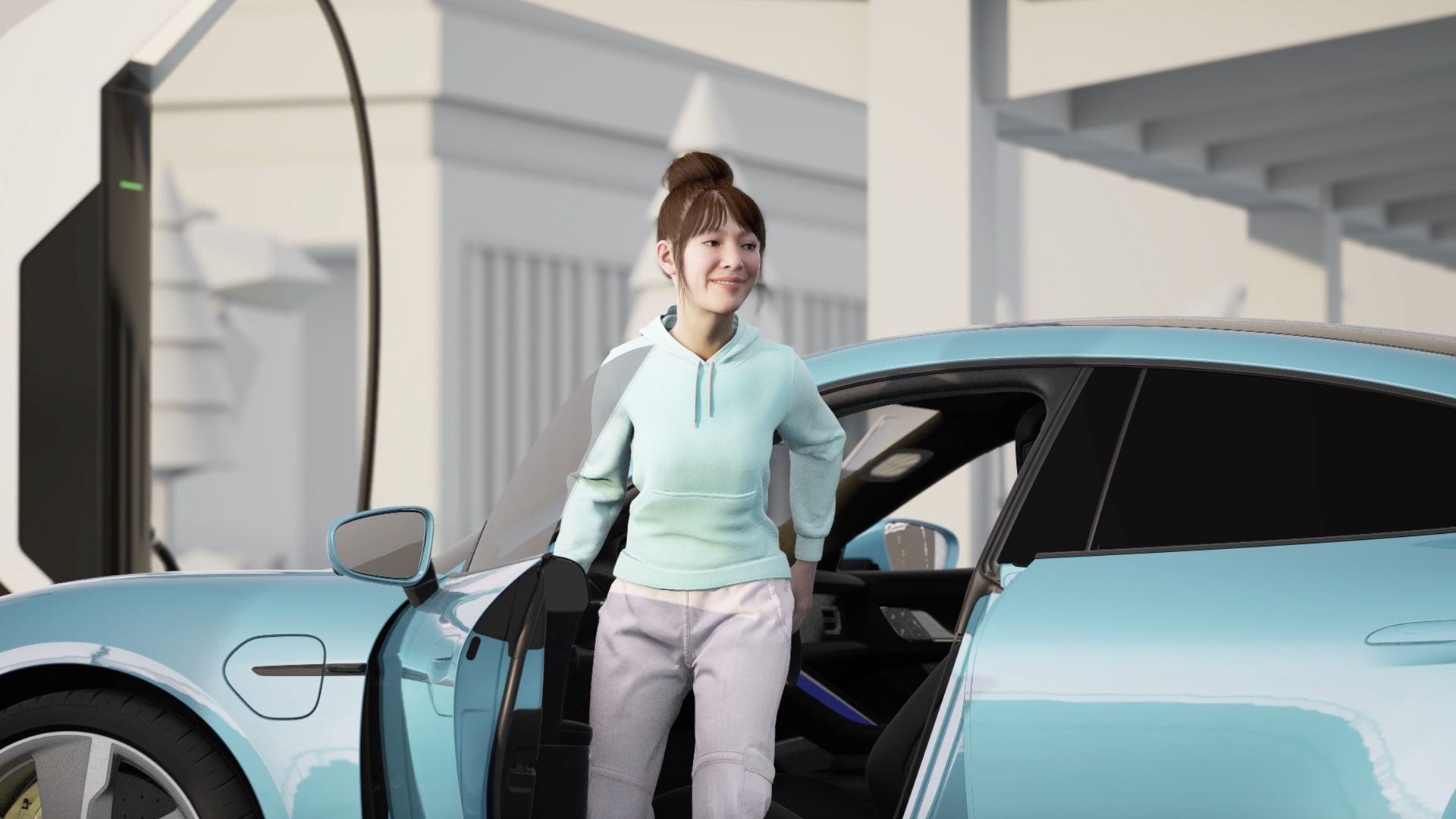 Porsche Dealer Charging