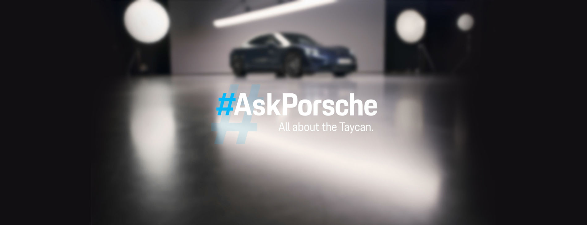 Знайомство з повністю електричним Porsche:  Запитайте в Porsche про Taycan.