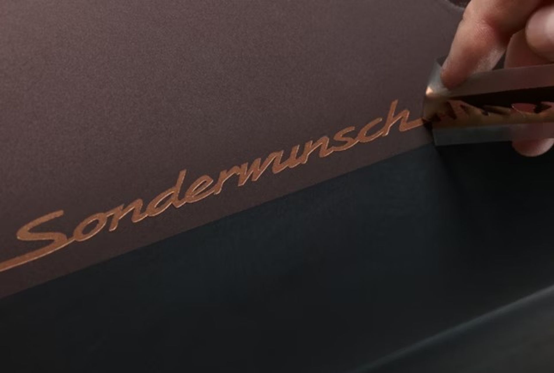 Porsche Sonderwunsch. Програма особливих побажань.