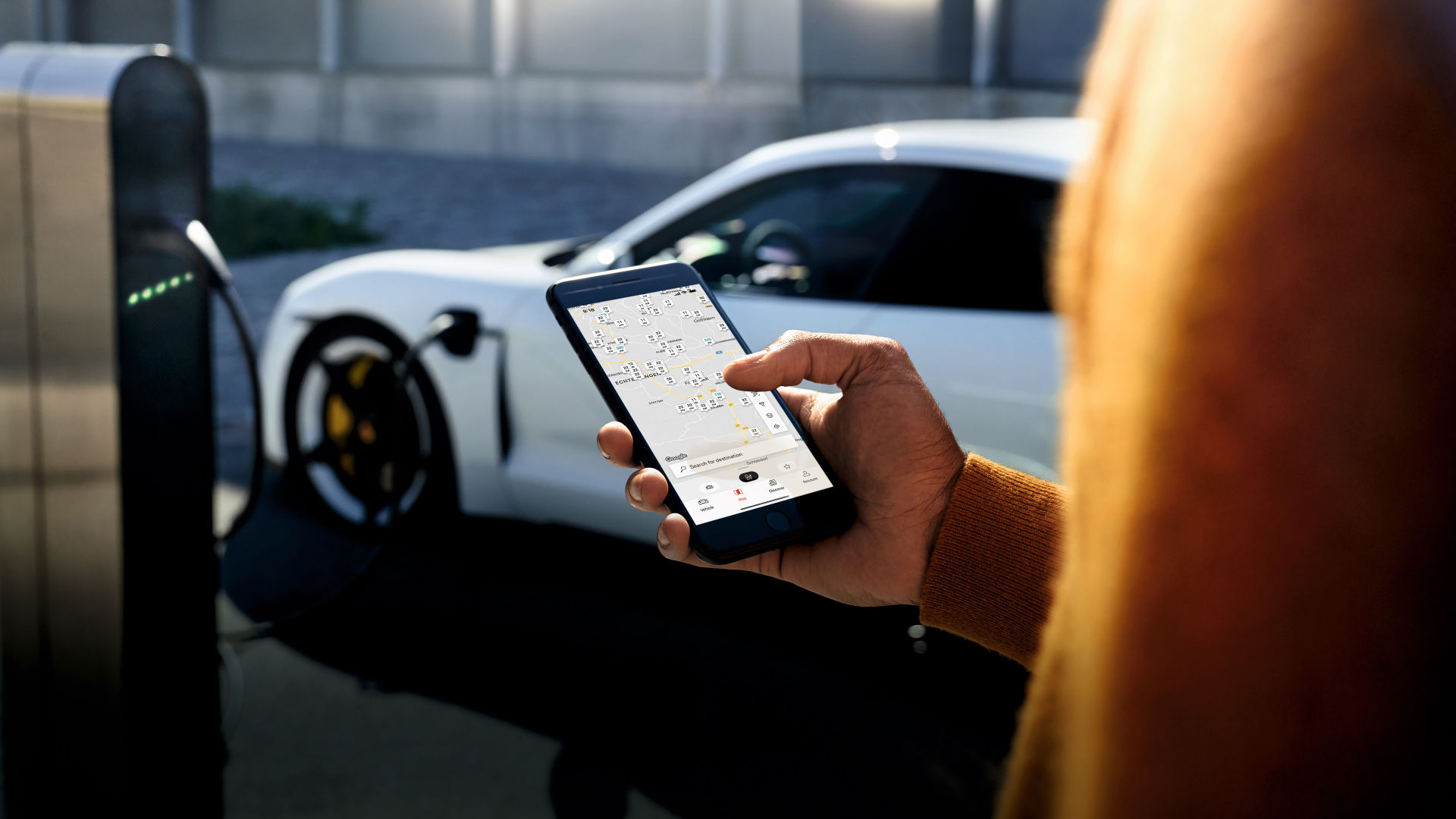 Заряджання в дорозі.