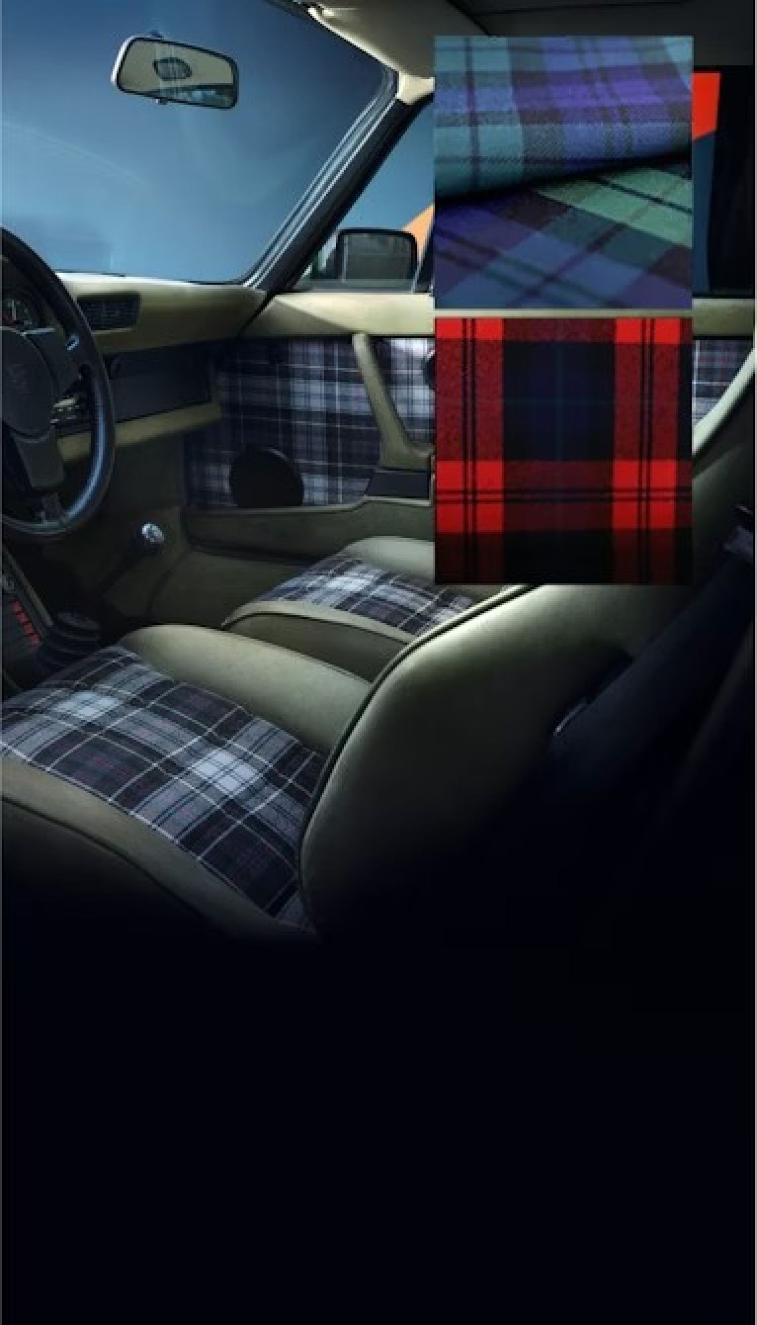 Візерунок «тартан».